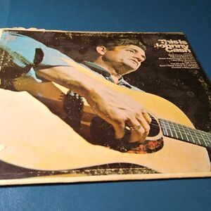 This is Johnny Cash Vintage Vinyl Record Album